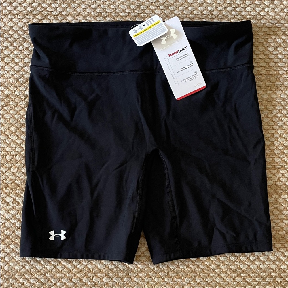 Under Armour Women's Black Bike Shorts
